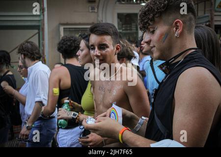 Catane Pride 2 Luglio 2022 Banque D'Images