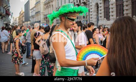 Catane Pride 2 Luglio 2022 Banque D'Images