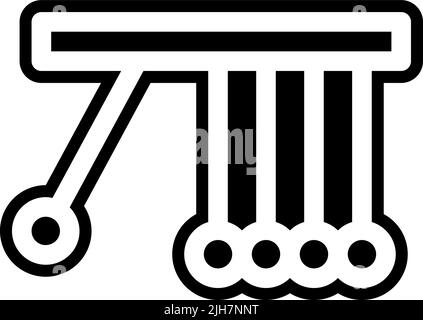 Science Momentum Illustration de Vecteur
