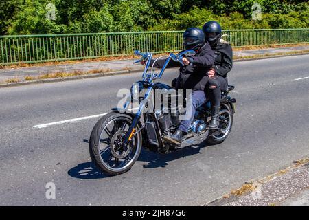 2018 Harley-Davidson FXBRS 114 1868 18 1868cc essence Milwaukee-Eight Motorcycle Banque D'Images
