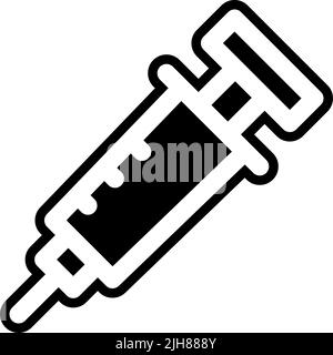 Icône injection grossesse Illustration de Vecteur