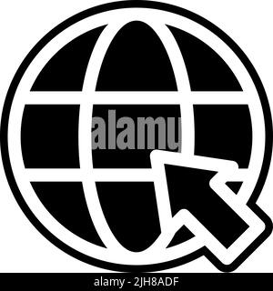 Icône du site Web Smarthome Illustration de Vecteur