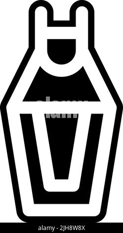 Égypte pot cantopique . Illustration de Vecteur