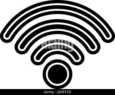 WiFi essentiel . Illustration de Vecteur