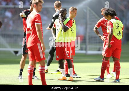 Firo : football: Football: 07/16/2022 1st Bundesliga, saison 2022/2023, présentation de l'équipe FC Bayern Munich Sadio Mane, FC Bayern Munich, Bayern, Munchen, FCB, chiffre entier, Banque D'Images