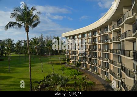 Le Hilton Waikoloa Hotels & Resort, Kailua-Kona HI Banque D'Images