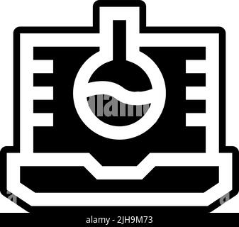 Apprentissage en ligne apprentissage en ligne . Illustration de Vecteur