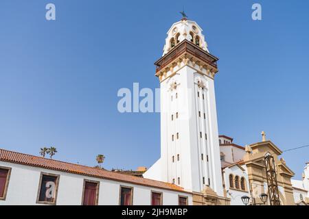 Basilique notre-Dame de Candelaria à Ténérife, Iles Canaries, Espagne Banque D'Images