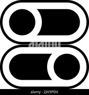 Contrôle de l'interface utilisateur . Illustration de Vecteur