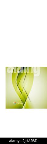 Belle vague modèle abstrait moderne Illustration de Vecteur