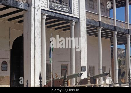 Zanzibar, Tanzanie - 18 juillet 2017: Makumbusho Huu Musée national de Zanzibar, Tanzanie Afrique. Banque D'Images