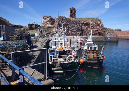 Dunbar Harbour East Lothian Banque D'Images