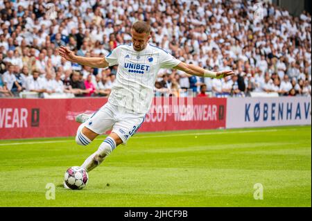 Copenhague, Danemark. 17th juillet 2022. Denis Vavro (3) du FC Copenhague vu lors du match Superliga de 3F entre le FC Copenhague et AC Horsens à Parken à Copenhague. (Crédit photo : Gonzales photo/Alamy Live News Banque D'Images