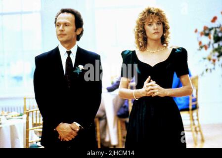 BILLY CRYSTAL, MEG RYAN, Quand Harry rencontre Sally..., 1989 Banque D'Images