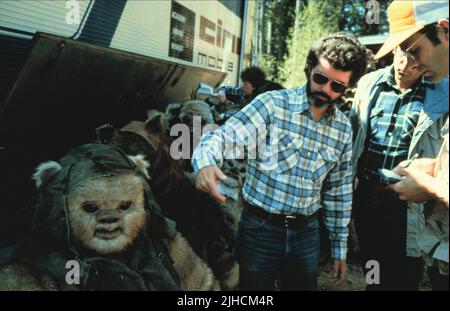 GEORGE LUCAS, Star Wars : Episode VI - LE RETOUR DU JEDI, 1983 Banque D'Images