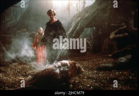 ROBIN WRIGHT PENN, CARY ELWES, LE PRINCESS BRIDE, 1987 Banque D'Images