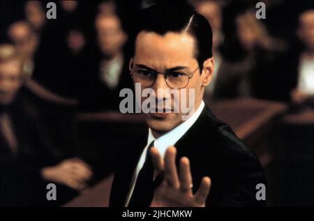 KEANU REEVES, L'avocat du diable, 1997 Banque D'Images