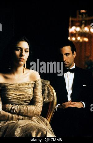 SOFIA COPPOLA, ANDY GARCIA, The Godfather : Part III, 1990 Banque D'Images