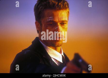 BRAD PITT, SE7EN, 1995 Banque D'Images