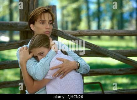 KRISTIN SCOTT THOMAS, Scarlett Johansson, LE CHEVAL WHISPERER, 1998 Banque D'Images