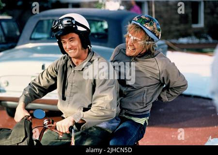 JIM CARREY, Jeff Daniels, DUMB et DUMBER, 1994 Banque D'Images