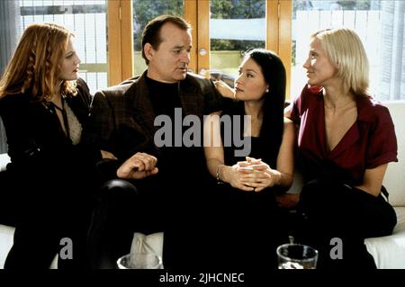 DREW BARRYMORE, Bill Murray,Lucy Liu, Cameron Diaz, Charlie's Angels, 2000 Banque D'Images