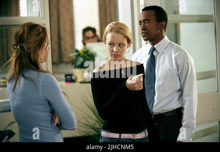 LINDSAY LOHAN, RACHEL MCADAMS, Tim Meadows, Mean Girls, 2004 Banque D'Images