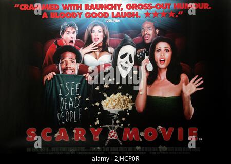 Affiche de film scary movie, scary movie, 2000 Banque D'Images