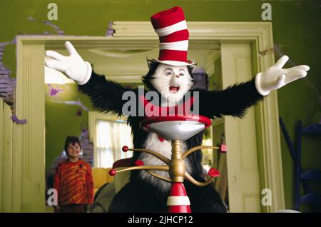 SPENCER BRESLIN, Mike MYERS, LE CHAT DANS LE CHAPEAU, 2003 Banque D'Images