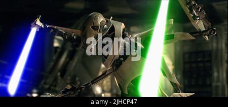 Le général Grievous, Star Wars : Episode III - LA REVANCHE DES SITH, 2005 Banque D'Images