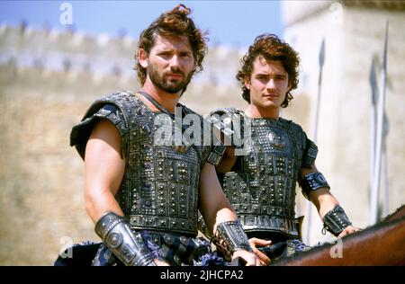 ERIC BANA, Orlando Bloom, Troy, 2004 Banque D'Images