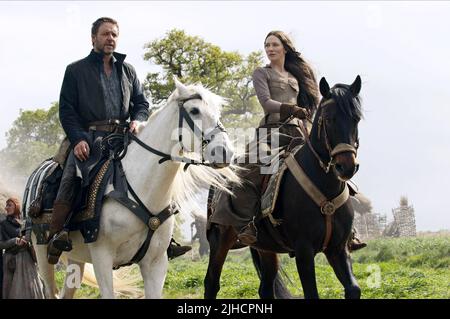 RUSSELL CROWE, Cate Blanchett, ROBIN HOOD, 2010 Banque D'Images