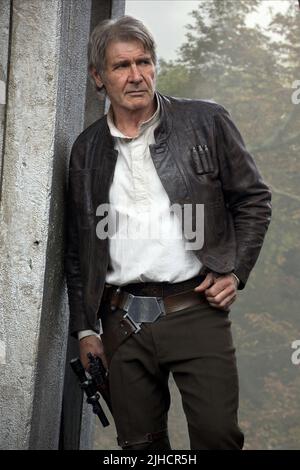 HARRISON FORD, Star Wars : Episode VII - LA FORCE se réveille, 2015 Banque D'Images