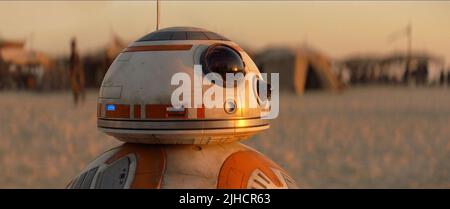 BB-8 DROID, STAR WARS: ÉPISODE VII - LA FORCE S'ÉVEILLE, 2015 Banque D'Images
