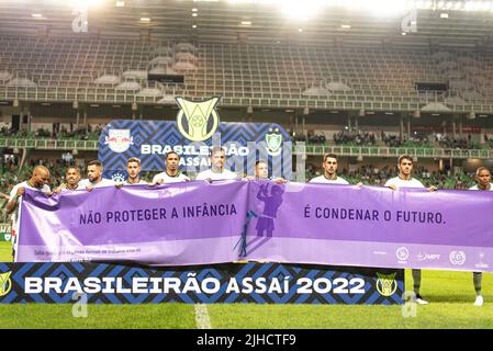 Belo Horizonte, Brésil. 17th juillet 2022. MG - Belo Horizonte - 07/17/2022 - BRÉSILIEN A 2022 - AMÉRIQUE MG X RED BULL BRAGANTINO photo: Alessandra Torres/AGIF/Sipa USA crédit: SIPA USA/Alay Live News Banque D'Images