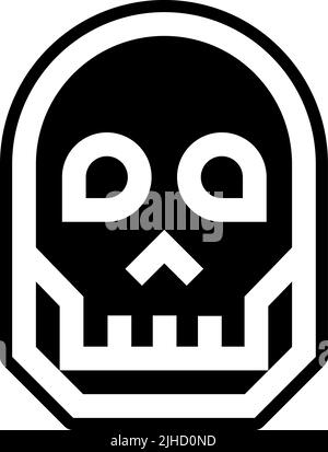 Connaissance crâne . Illustration de Vecteur