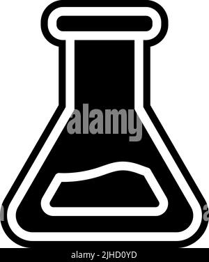 Chimie de l'alphabétisation . Illustration de Vecteur