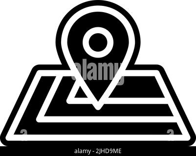 Marqueur d'emplacement eCommerce . Illustration de Vecteur