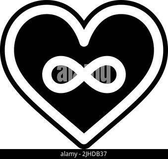 Amitié sans fin . Illustration de Vecteur