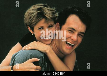 CARRIE FISHER, Tom Hanks, LA BANLIEUE, 1989 Banque D'Images