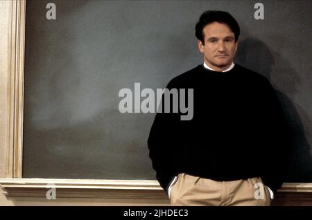 ROBIN WILLIAMS, Dead Poets Society, 1989 Banque D'Images