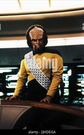 MICHAEL DORN, STAR TREK : THE NEXT GENERATION, 1987 Banque D'Images