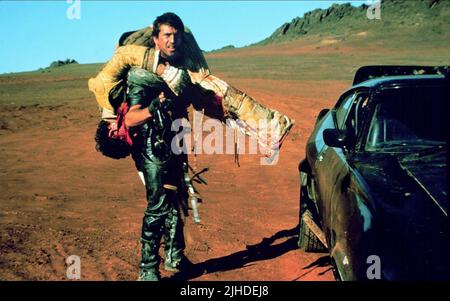 MEL GIBSON, MAD MAX 2 : THE ROAD WARRIOR, 1981 Banque D'Images