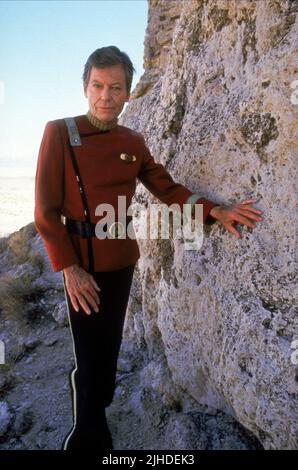 DEFOREST KELLEY, STAR TREK V : LA DERNIÈRE FRONTIÈRE, 1989 Banque D'Images