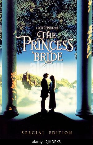 CARY ELWES, Robin Wright Penn, AFFICHE LE PRINCESS BRIDE, 1987 Banque D'Images