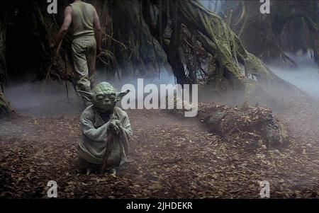 MARK HAMILL, Yoda, Star Wars : Episode V - L'Empire contre-attaque, 1980 Banque D'Images