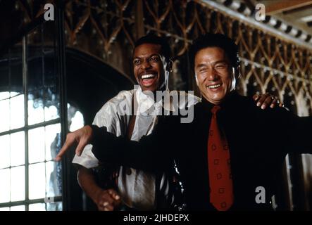 CHRIS TUCKER, JACKIE CHAN, l'heure de pointe, 1998 Banque D'Images