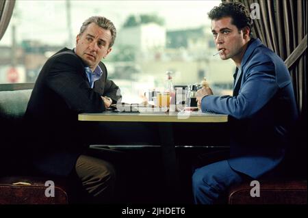 ROBERT DE NIRO, Ray Liotta, Les affranchis, 1990 Banque D'Images