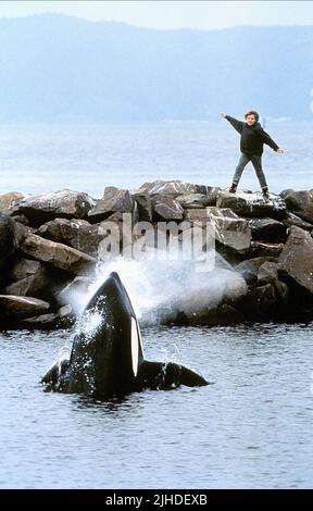 JASON JAMES RICHTER, Free Willy, 1993 Banque D'Images
