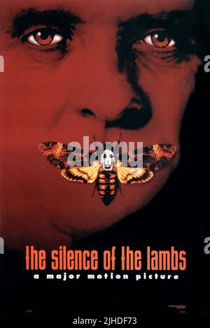 ANTHONY HOPKINS, LE SILENCE DES AGNEAUX, 1991 Banque D'Images